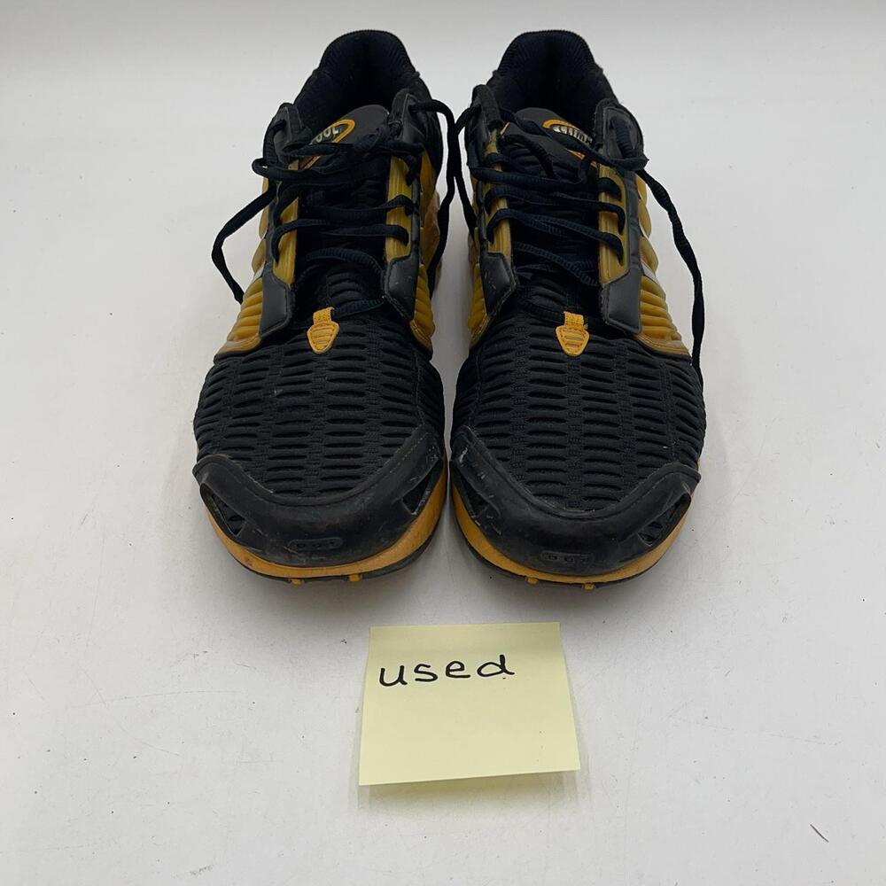 Adidas Climacool Shoes Mens Size 13 Black Yellow Mesh Running Athletic Sneakers